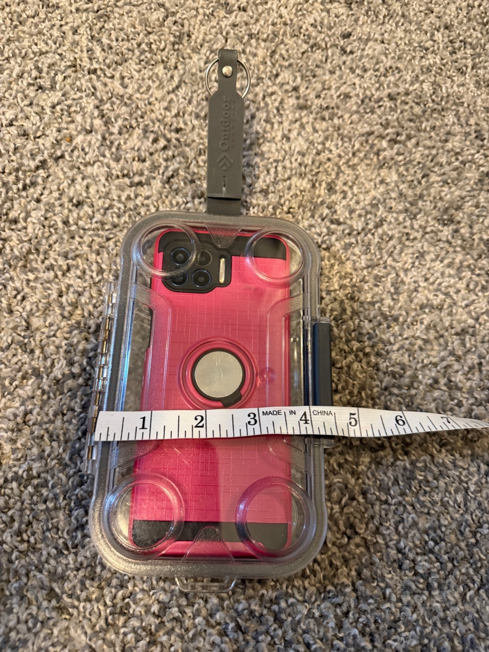 Protective Clear Hard Shell Phone Case - Picture 7 of 13